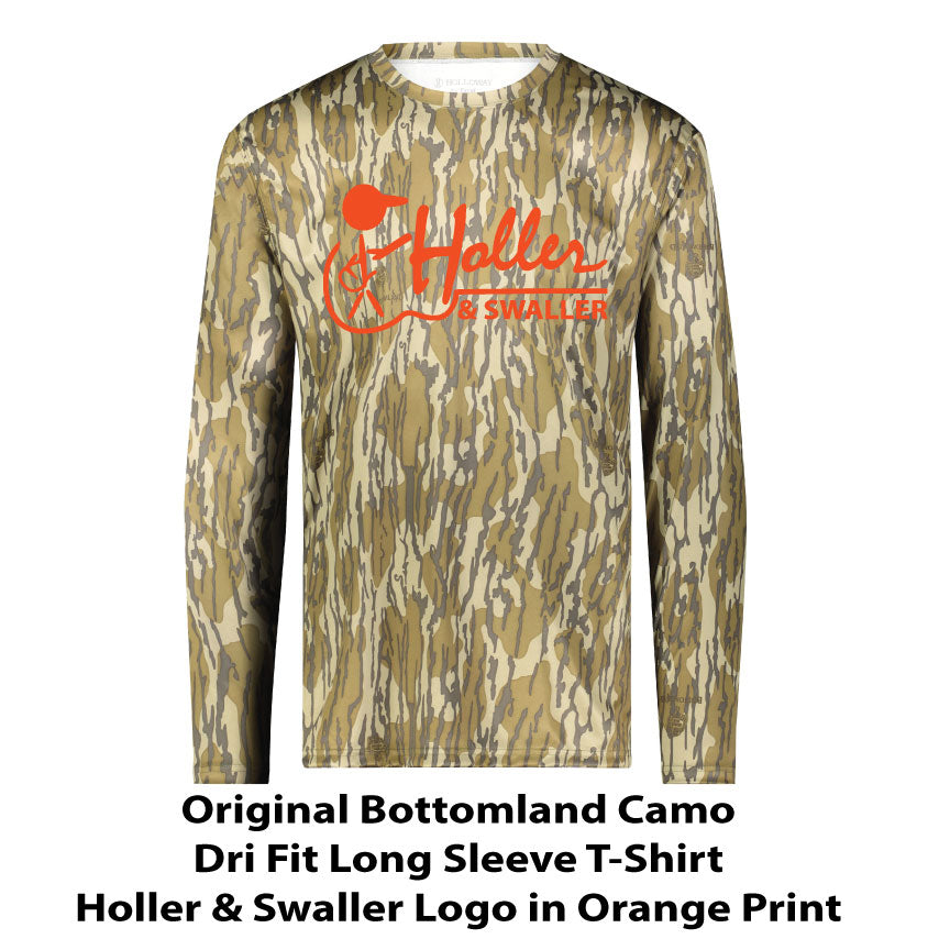 Bottomland Camo Dri Fit Long Sleeve Shirt