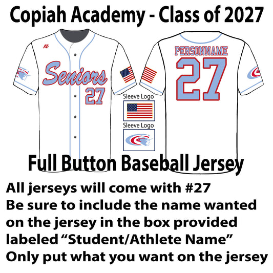 Class of 2027 Senior Jersey