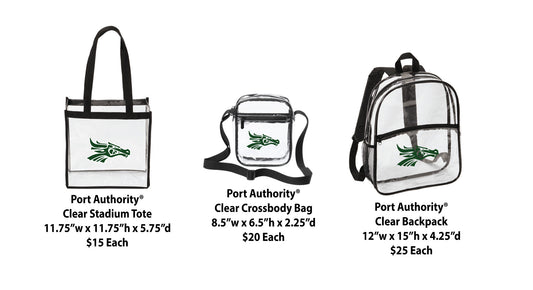 Clear Bags for School Events