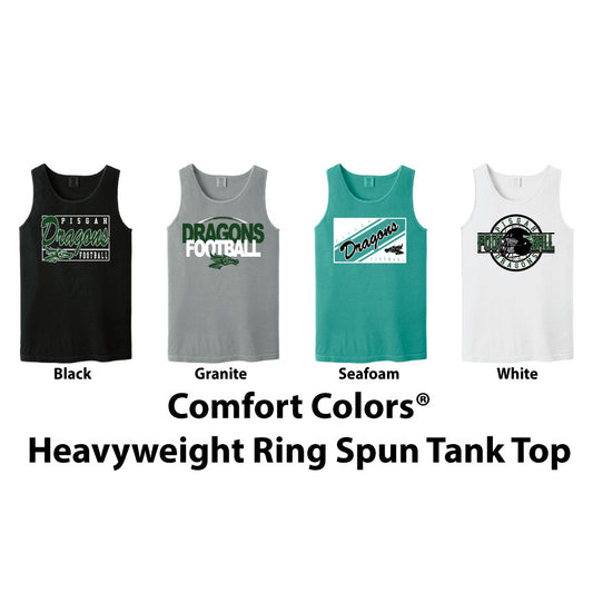 Comfort Color Tank - Football Logos