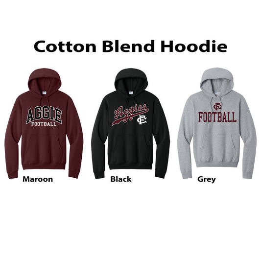 Cotton Blend Hoodie