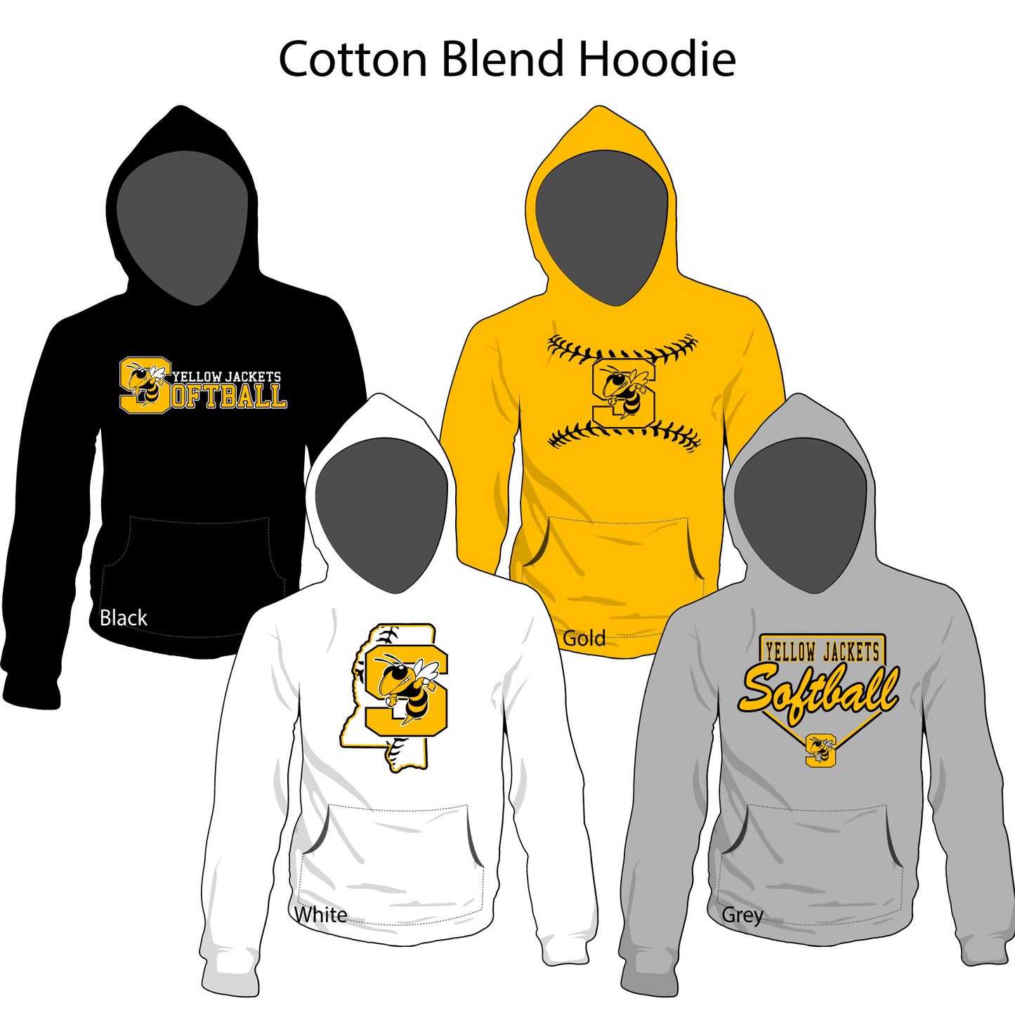 Cotton Blend Hoodie