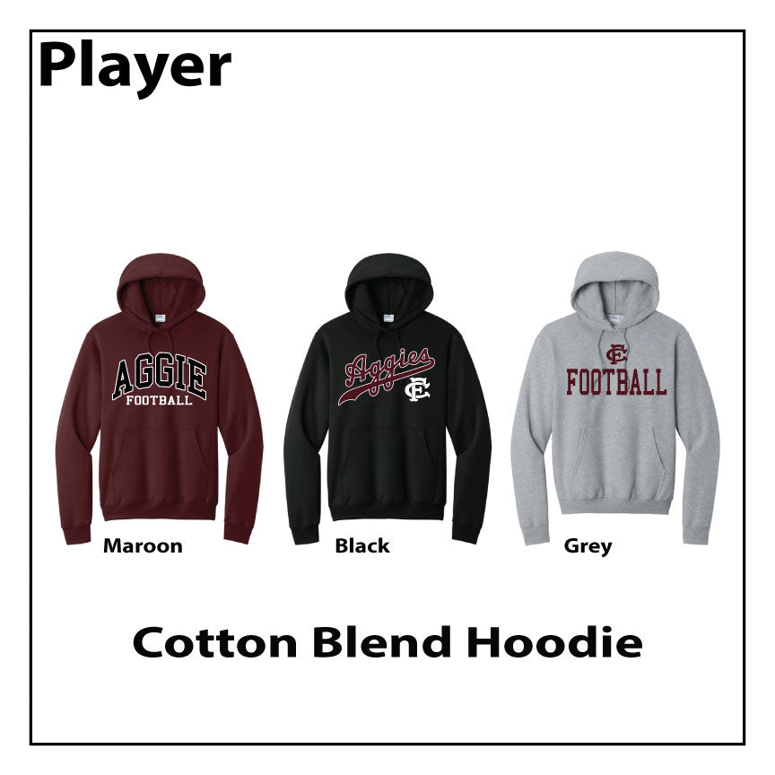 Cotton Blend Hoodie