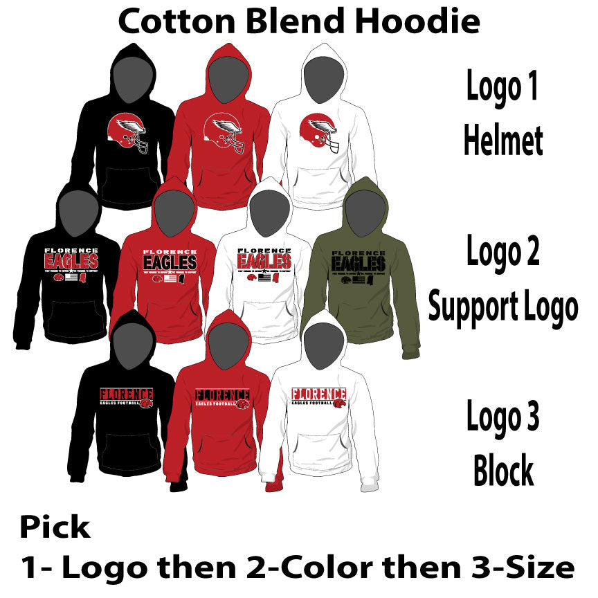 Cotton Blend Hoodies