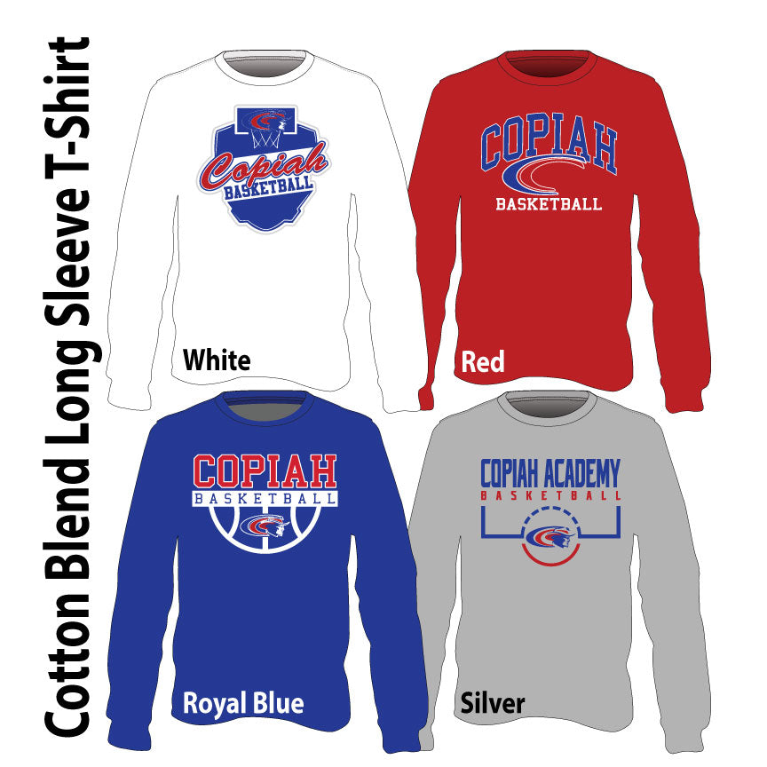 Cotton Blend Long Sleeve TShirt