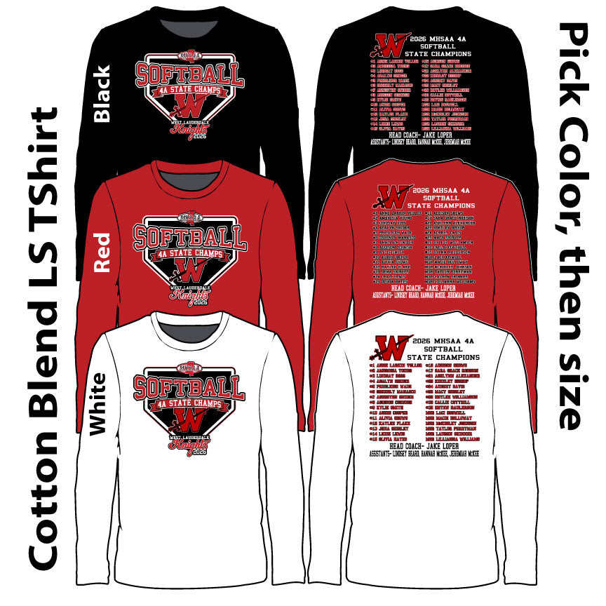 Cotton Blend Long Sleeve TShirt