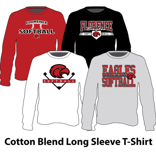 Cotton Blend Long Sleeve T-Shirt