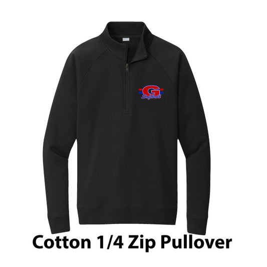 SportTek Drive Fleece Cotton 1/4 Zip Pullover