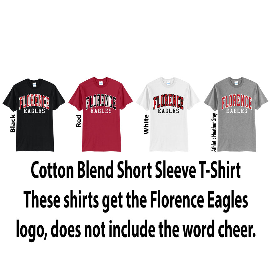 Cotton Blend Short Sleeve - Non Cheer Logo
