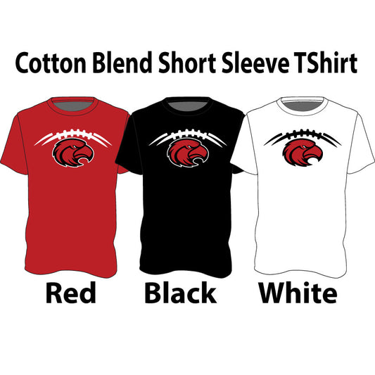 Eagle Head Logo - Cotton Blend Short Sleeve TShirt