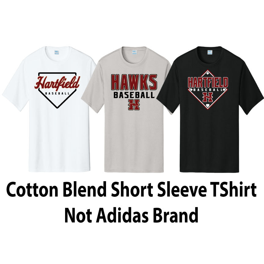 Cotton Blend Short Sleeve Shirt (NOT ADIDAS BRAND)