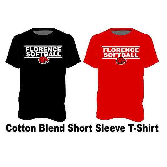 Cotton Blend Short Sleeve T-Shirt