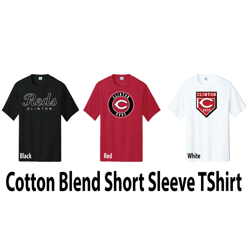 Cotton Blend Short Sleeve T-Shirt