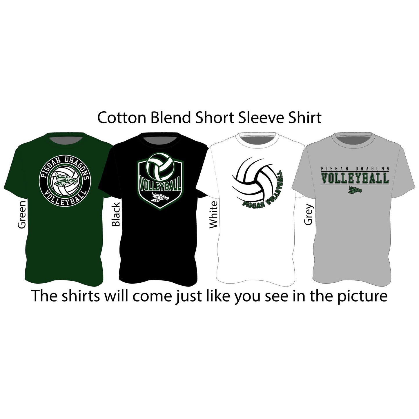 Cotton Blend Short Sleeve T-Shirt