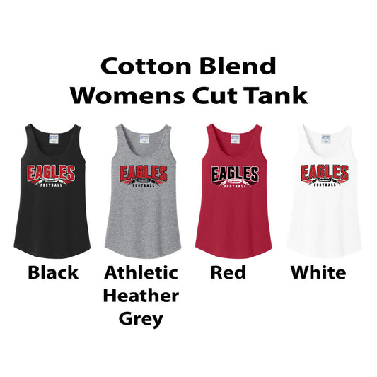 Cotton Blend Womens Cut Tank