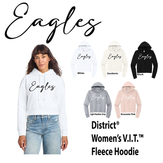 District Modest Crop Hoodie