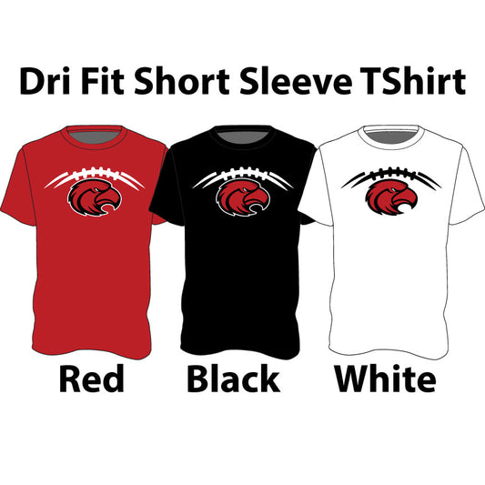 Eagle Head Logo - Dri Fit Short Sleeve TShirt