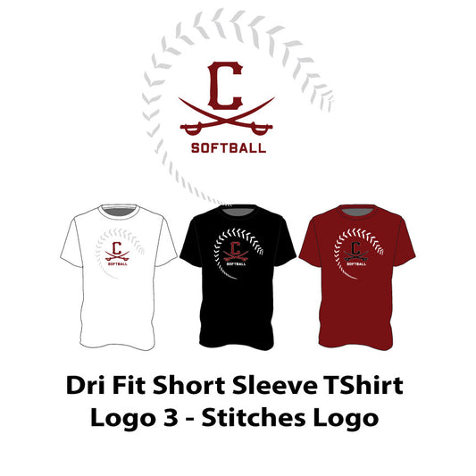 Logo 3 - STITCHES LOGO - Dri Fit Short Sleeve T-Shirt