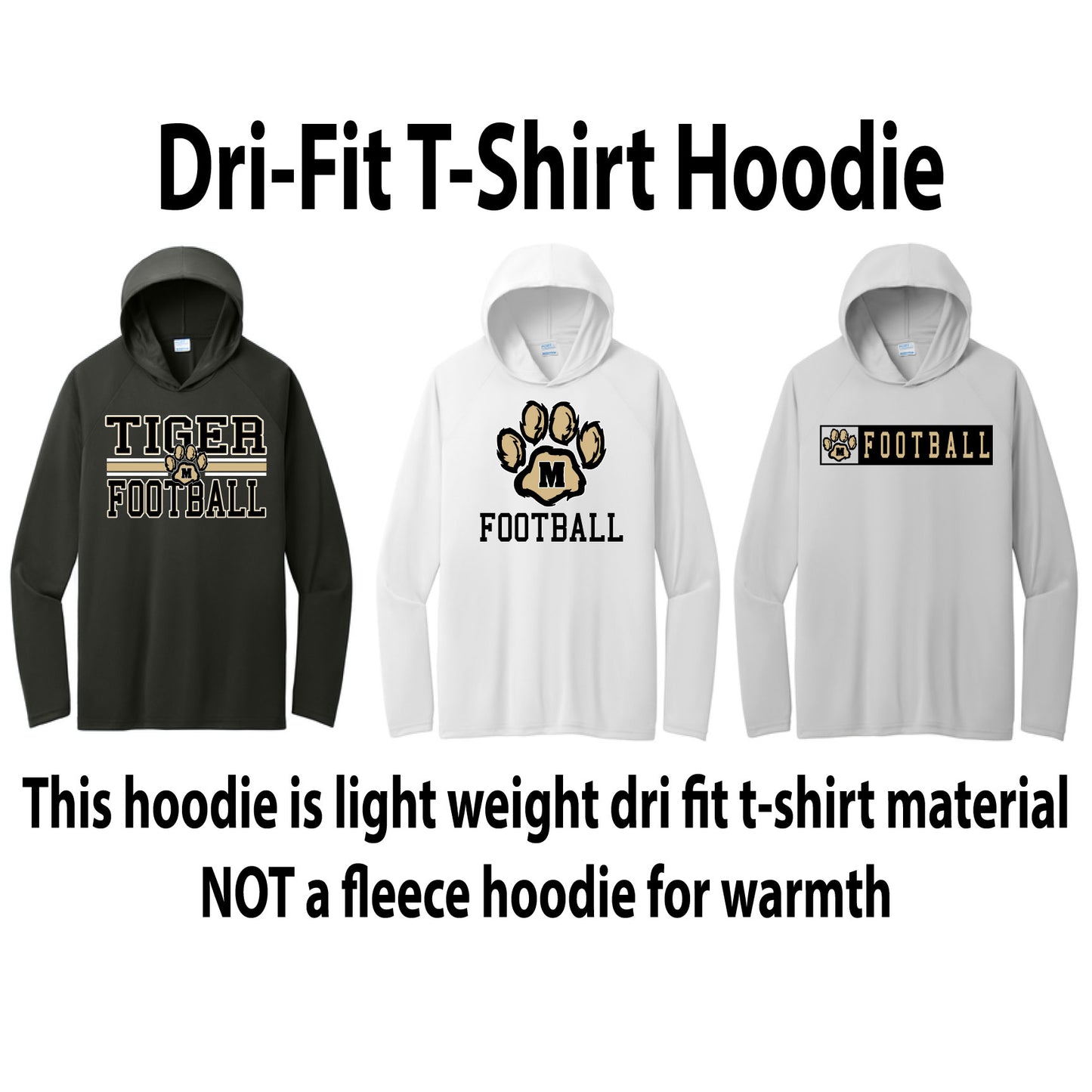 Dri Fit T-Shirt Hoodie