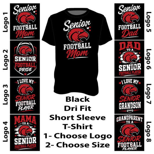 Family Shirts - Black Dri Fit Short Sleeve