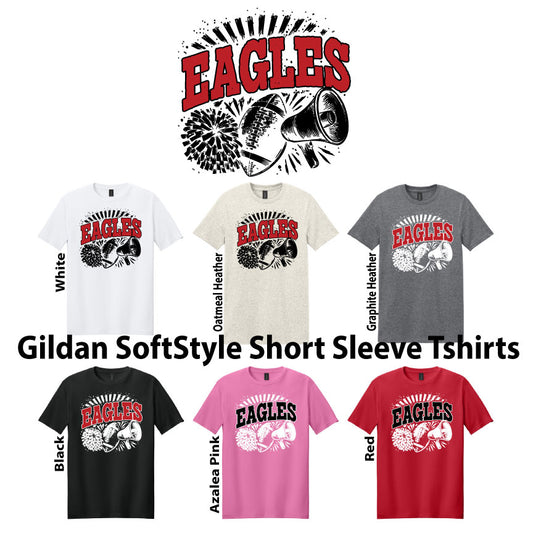 Cotton SS - Eagles with Megaphone Logo