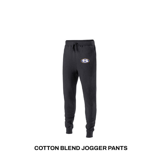 Cotton Blend Jogger Pants
