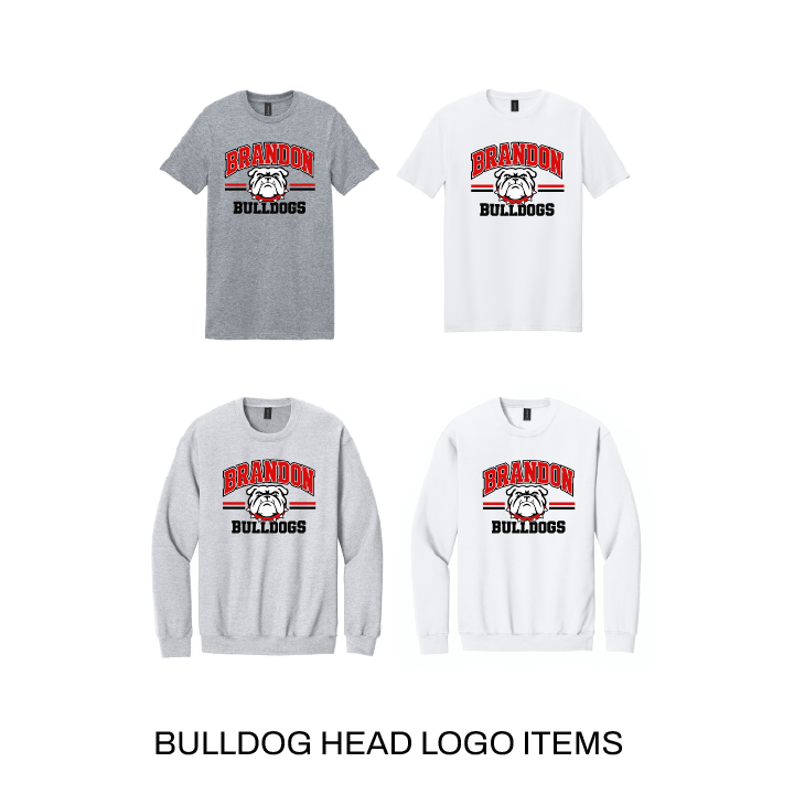 Bulldog Head Logo Items