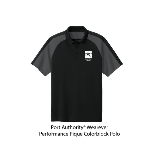 Port Authority® Wearever Performance Pique Colorblock Polo