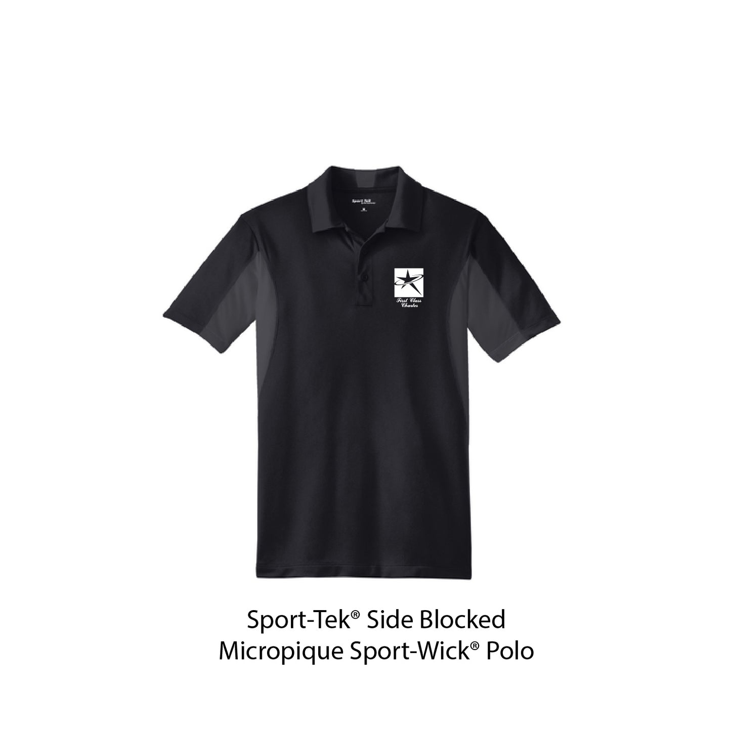 Sport-Tek® Side Blocked Micropique Sport-Wick® Polo