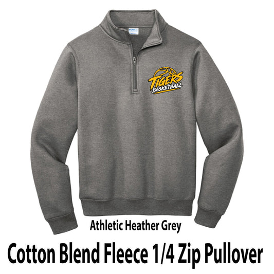 GREY Fleece 1/4 Zip Pullover