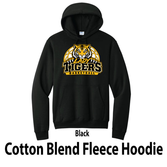GIRLS - BLACK Cotton Blend Fleece Hoodie (Copy)
