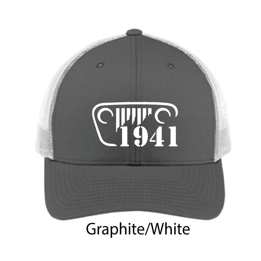 Graphite/White Hat