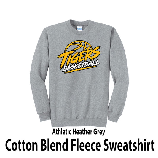 GREY Fleece Crewneck Sweatshirt