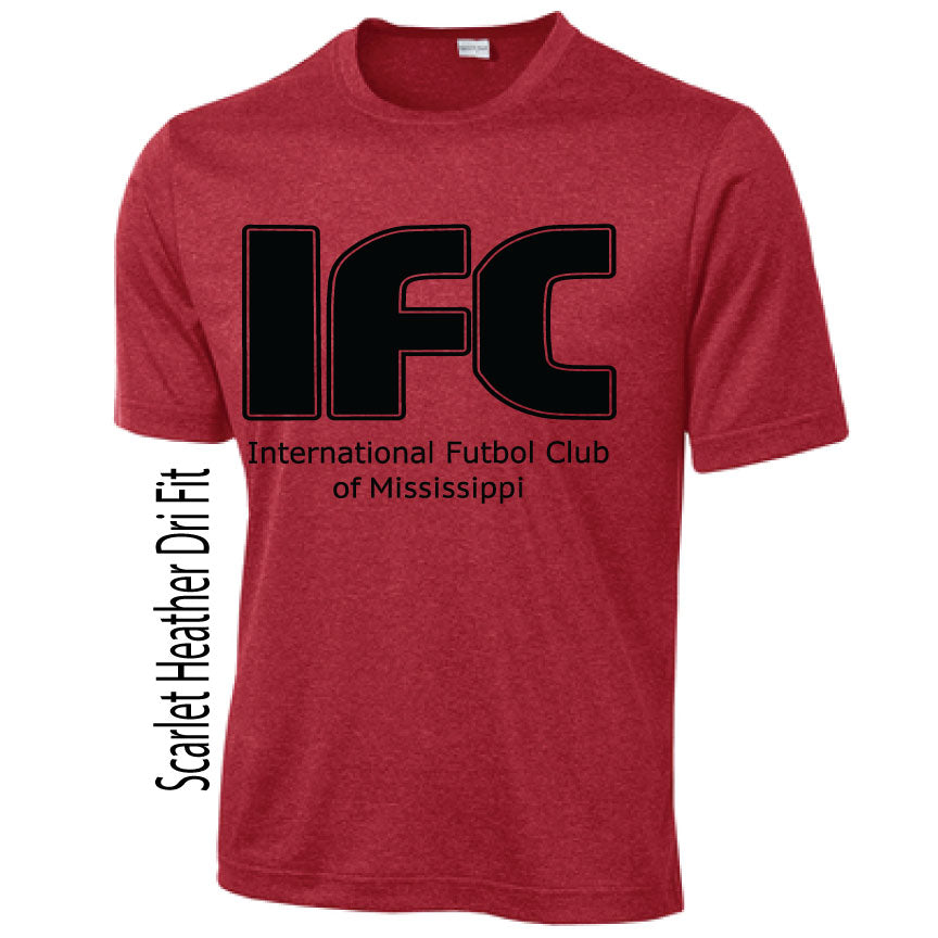 Heather Red Dri Fit TShirt