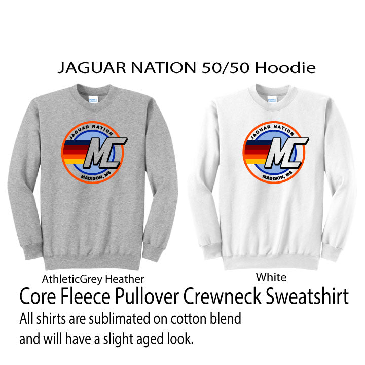 JAGUAR NATION Cotton Blend Crewneck Sweatshirt