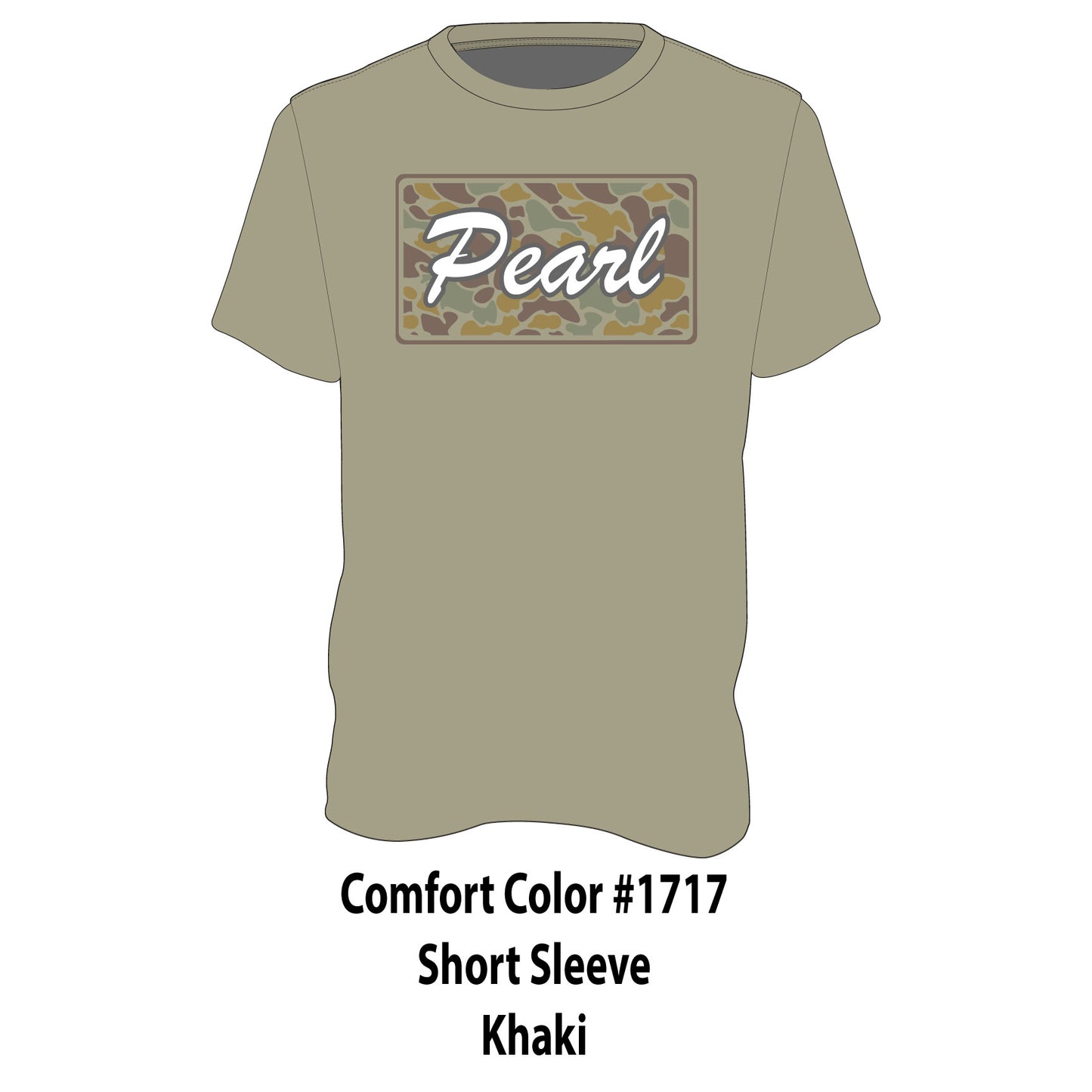 Comfort Color Khaki Short Sleeve