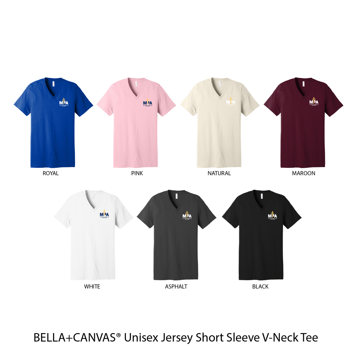 BELLA+CANVAS® Unisex Jersey Short Sleeve V-Neck Tee