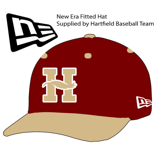 New Era Garnet Hat w/ Gold Bill