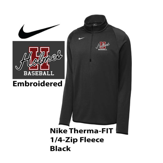 Nike Therma Fit 1/4 Zip Fleece - Black