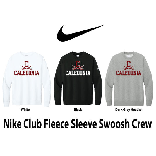 Nike Crewneck Sweatshirt / C Cross Swords Caledonia Block Logo