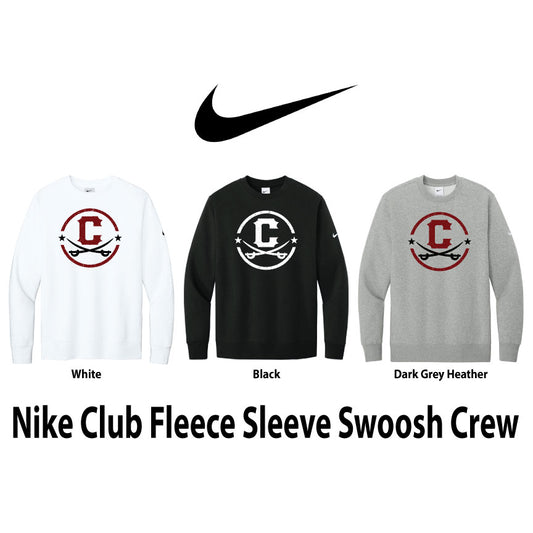 Nike Crewneck Sweatshirt / C Cross Swords Circle Logo