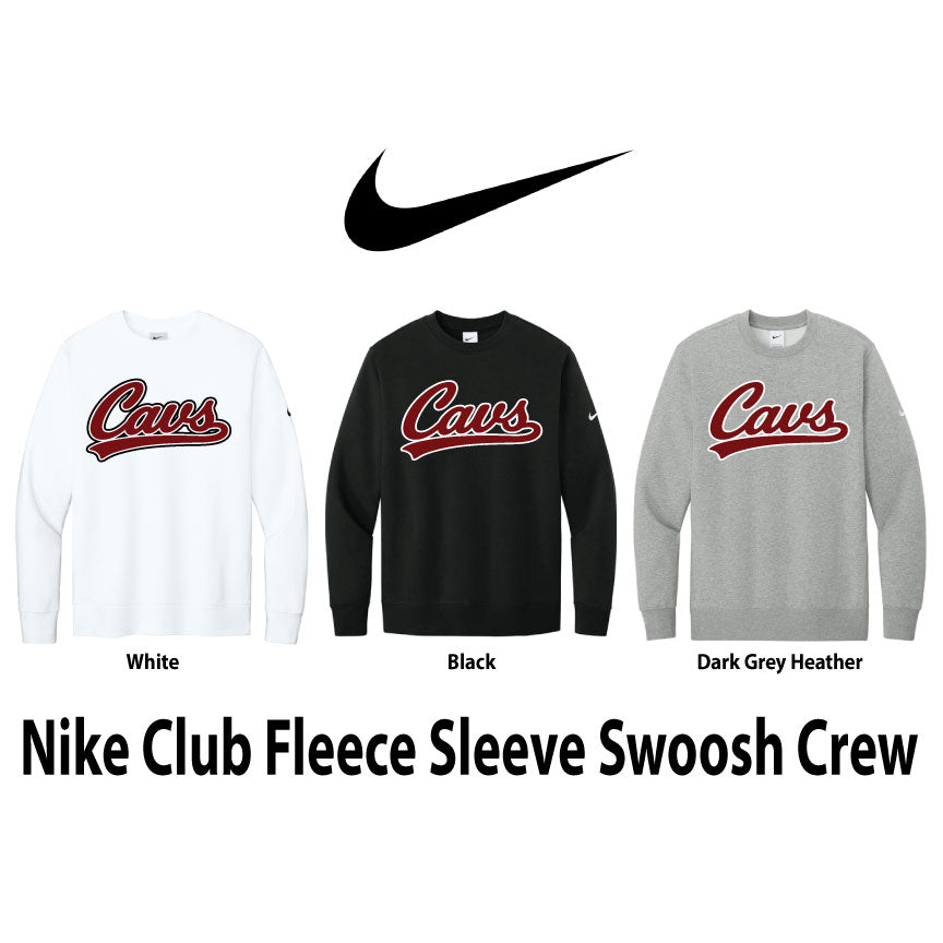 Nike Crewneck Sweatshirt / Cavs Script Logo