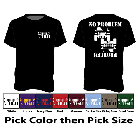No Problem vs Problem - Short Sleeve TShirt