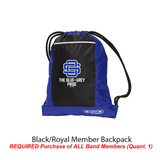 Black/Royal Backpack