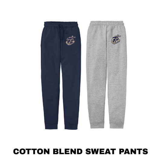 Cotton Blend Sweatpants