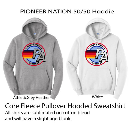 PIONEER NATION COTTON BLEND HOODIE