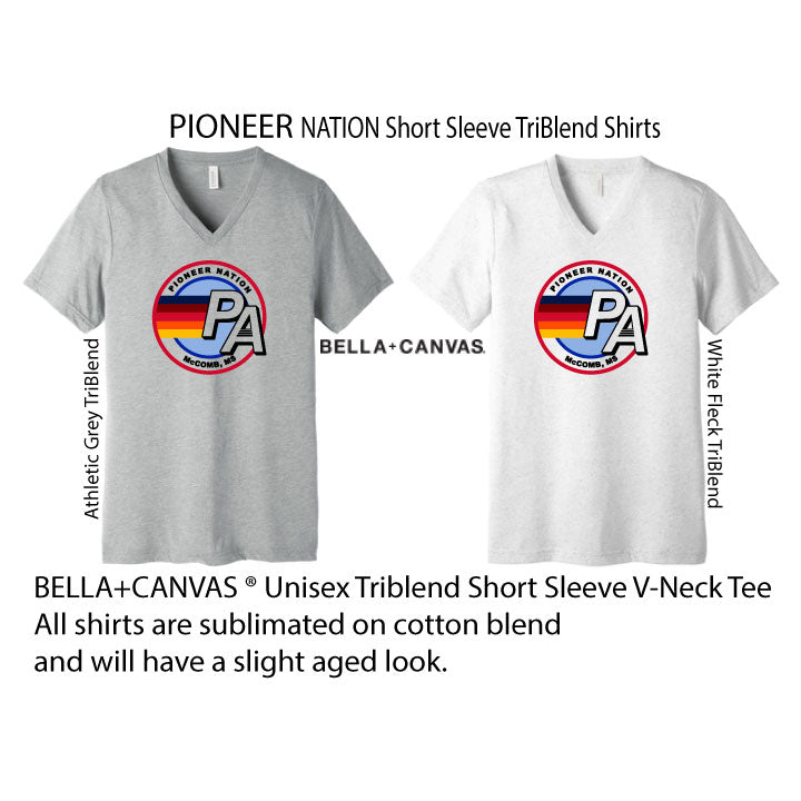 PIONEER NATION TRIBLEND SHORT SLEEVE TShirt