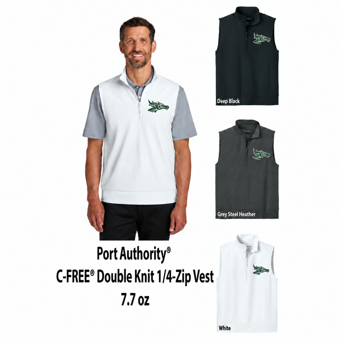 Qtr Zip Vest