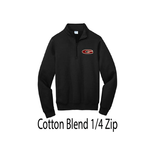 Cotton Blend 1/4 Zip