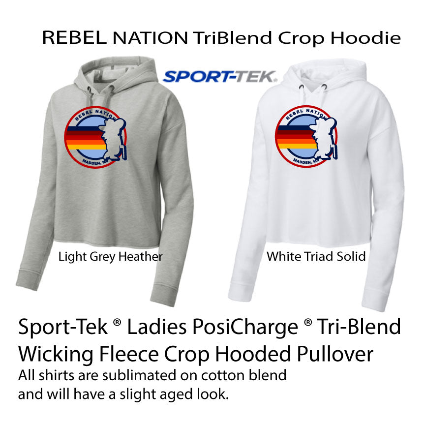 REBEL Nation - Crop Hoodie